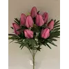 Искусственные цветы оптом Тюльпан крупный с папоротником  Д-140