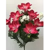 Искусственные цветы оптом Амарилис натуральный с добавкой
