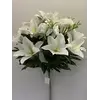 Искусственные цветы оптом Лилия  Д 125 не пресс