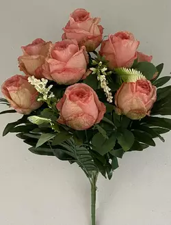 Искусственные цветы оптом .   Роза латекс Д-183