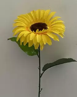 Штучні квіти оптом. Соняшник одинарний