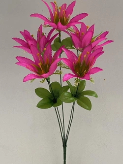 Искусственные цветы оптом  Колокольчик атласный высокий