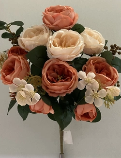 Искусственные Цветы оптом  Пион0-подобная Роза с Д-76