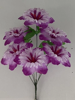 Искусственные цветы оптом   Нарцисс атласный 6 ка не пресс