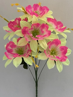 Искусственные цветы оптом  Георгина птон