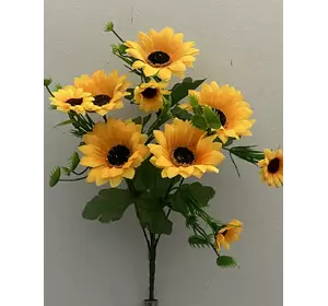 Штучні квіти оптом. Соняшник  декор