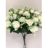 Искусственные цветы оптом Гвоздика мелкая вазон