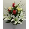 Штучні квіти оптом. Тюльпан +Лілія