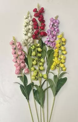 Штучні квіти оптом.  Люпін новий Штучні квіти оптом.  Люпін новий