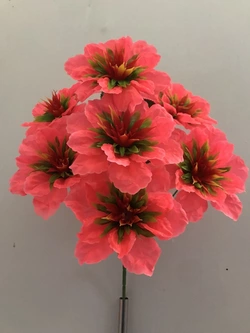 Искусственные цветы оптом  Пиончик с серединкой