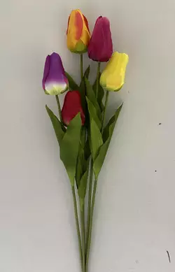 Искусственные цветы оптом . Тюльпан атласний Искусственные цветы оптом . Тюльпан атласний