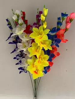 Искусственные цветы оптом . Гладіолус Искусственные цветы оптом . Гладіолус