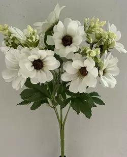Штучні квіти оптом.  Ромашка декор  F