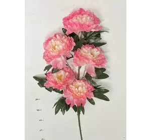 Искусственные цветы оптом .Півонія гілка  5 ка Искусственные цветы оптом .Півонія гілка  5 ка