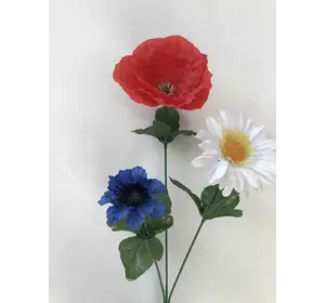 Искусственные цветы оптом Полевой ветка Ч Искусственные цветы оптом Полевой ветка Ч