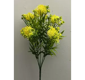 Штучні квіти оптом. Ежік пластік F-319