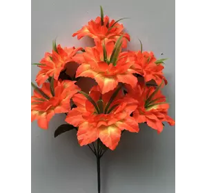 Искусственные цветы оптом Мальва атласная с серединкой 902